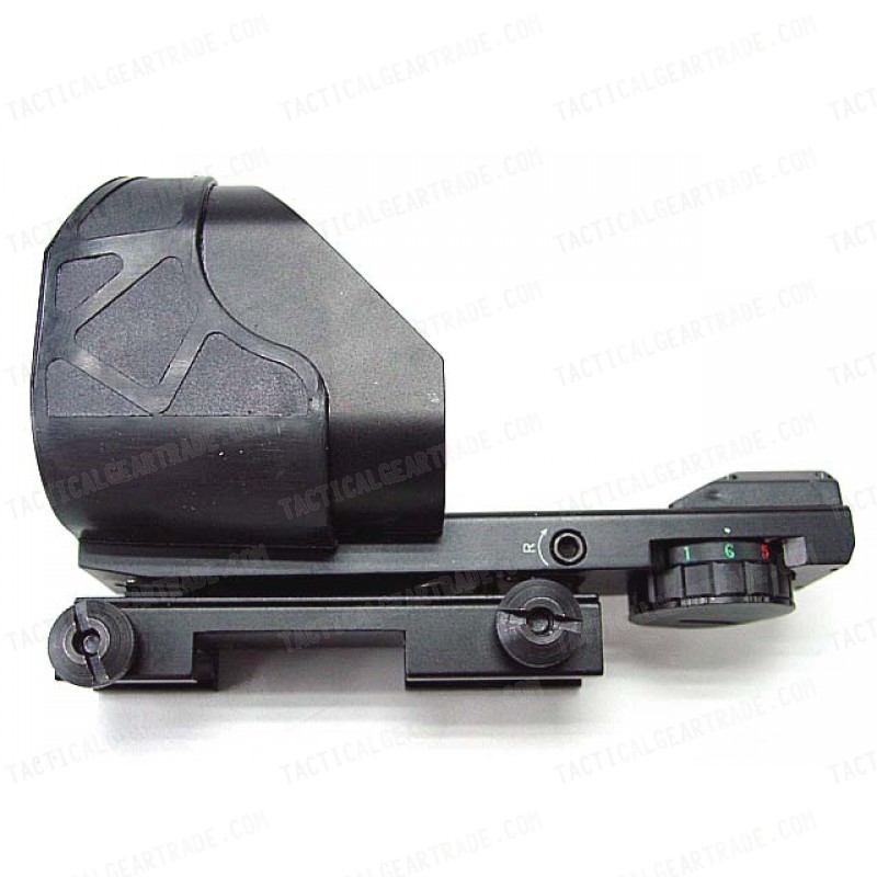 Rambo SP-6 1x66 Open Red Green Dot Sight Reflex Black