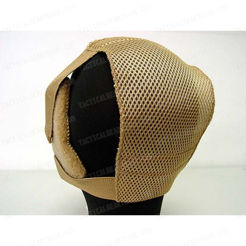 Black Bear Airsoft New Stalker Style Splinter Mask Tan