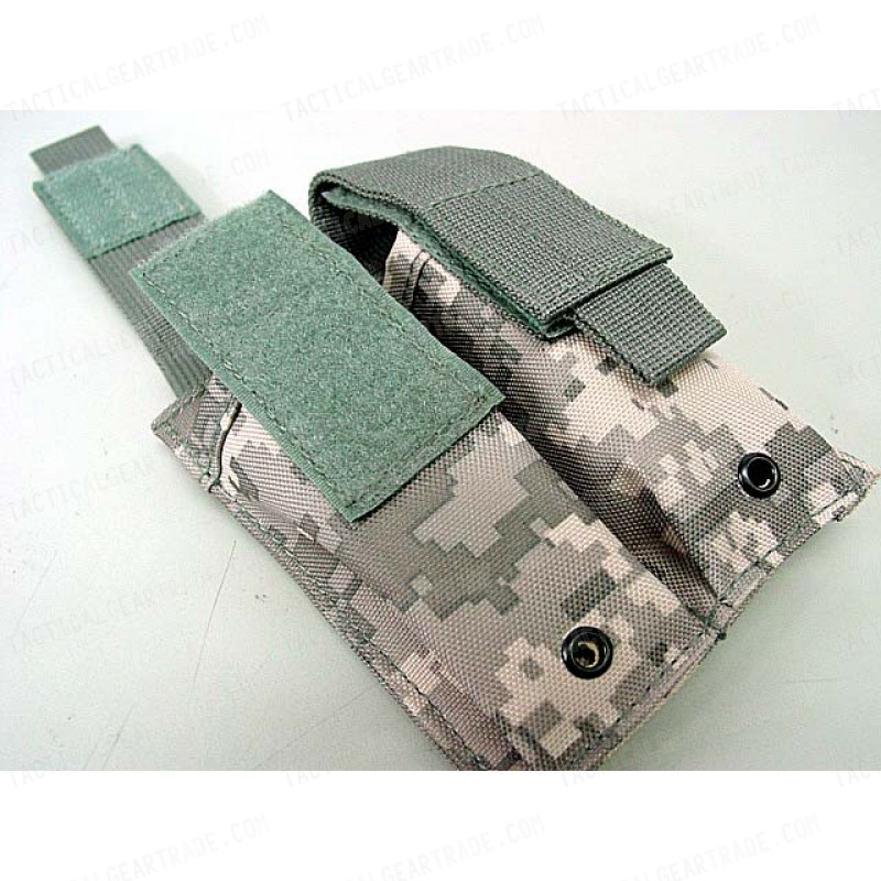 DEFECT 2 USGI ACU Double Mag Pouch Army MOLLE II Digital Camo 2 Magazine 