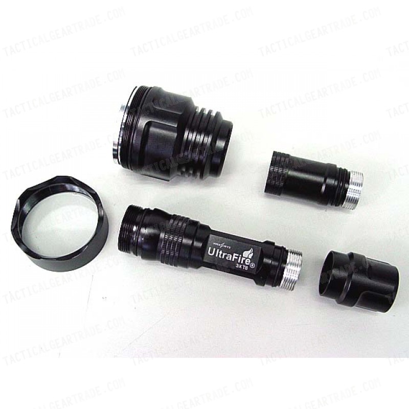 UltraFire 3x T6 CREE LED 3800 Lm Lumens Flashlight Torch