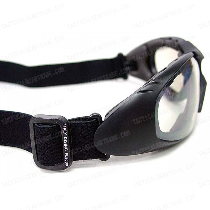 Tactical Airsoft Sport Style Goggle Safety Glasses Clear #B