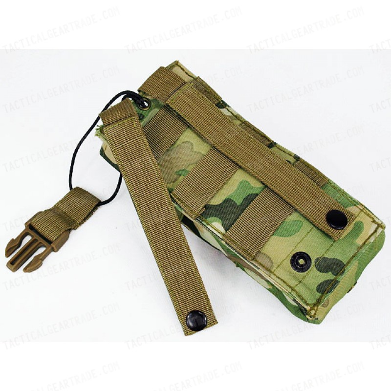 Molle Large Radio/Walkie Talkie Pouch Multi Camo