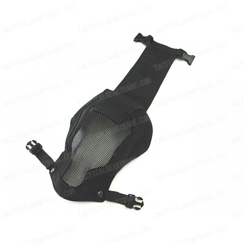 Black Bear Airsoft Praetorian Skull Razor Mask Black