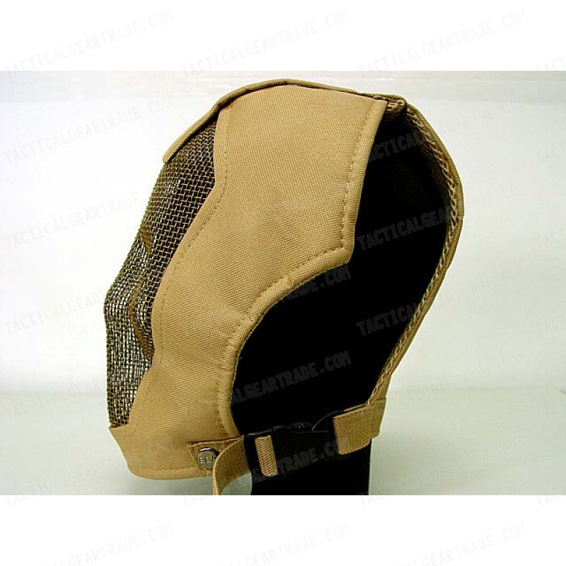 Black Bear Airsoft Praetorian Skull Razor Mask Tan