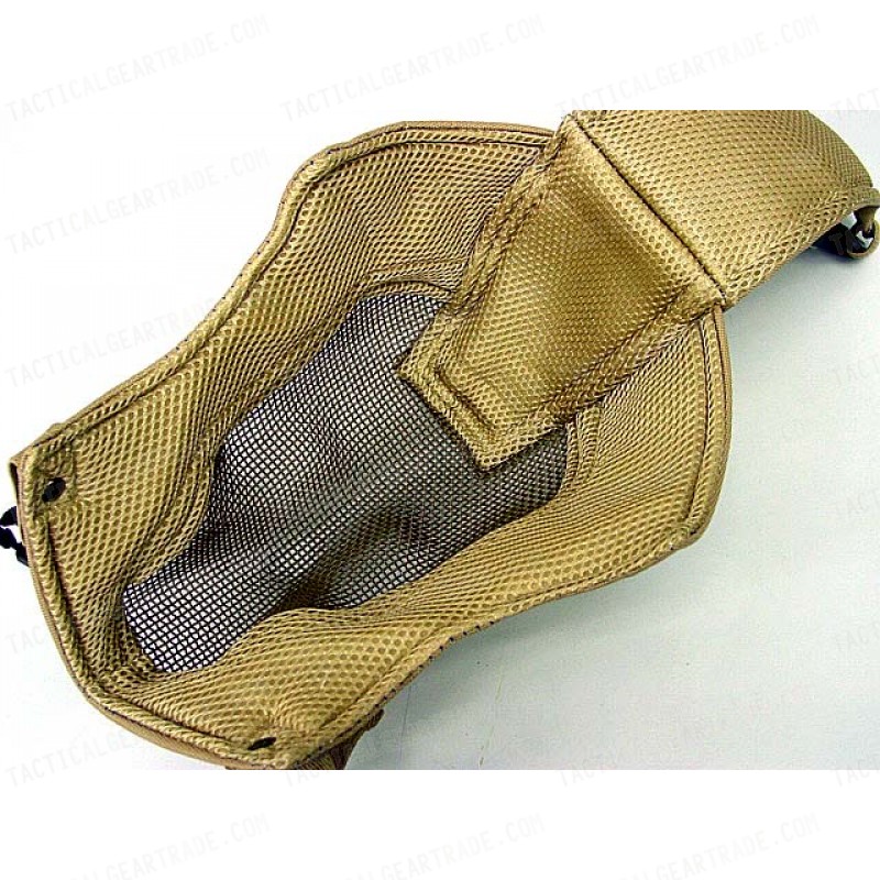 Black Bear Airsoft Praetorian Skull Razor Mask Tan