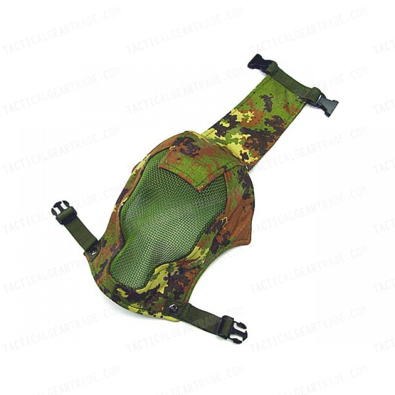 Black Bear Airsoft Praetorian Skull Razor Mask Italian Camo