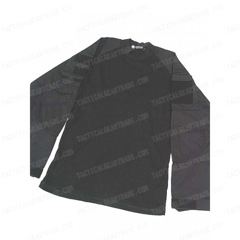 Tactical Long Sleeve Combat Shirt Black