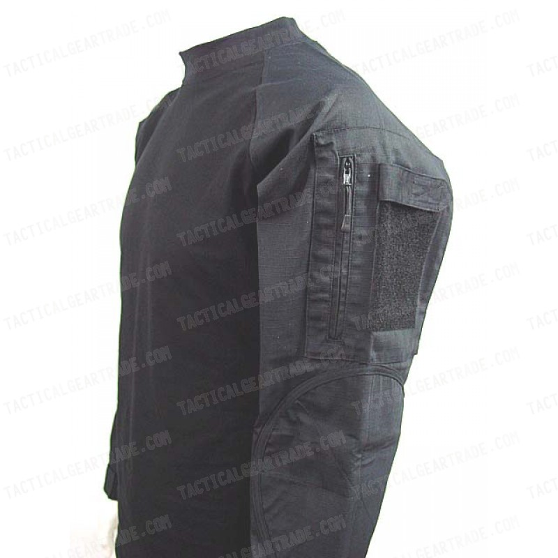 Tactical Long Sleeve Combat Shirt Black
