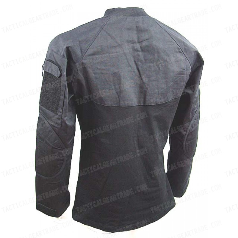 Tactical Long Sleeve Combat Shirt Black