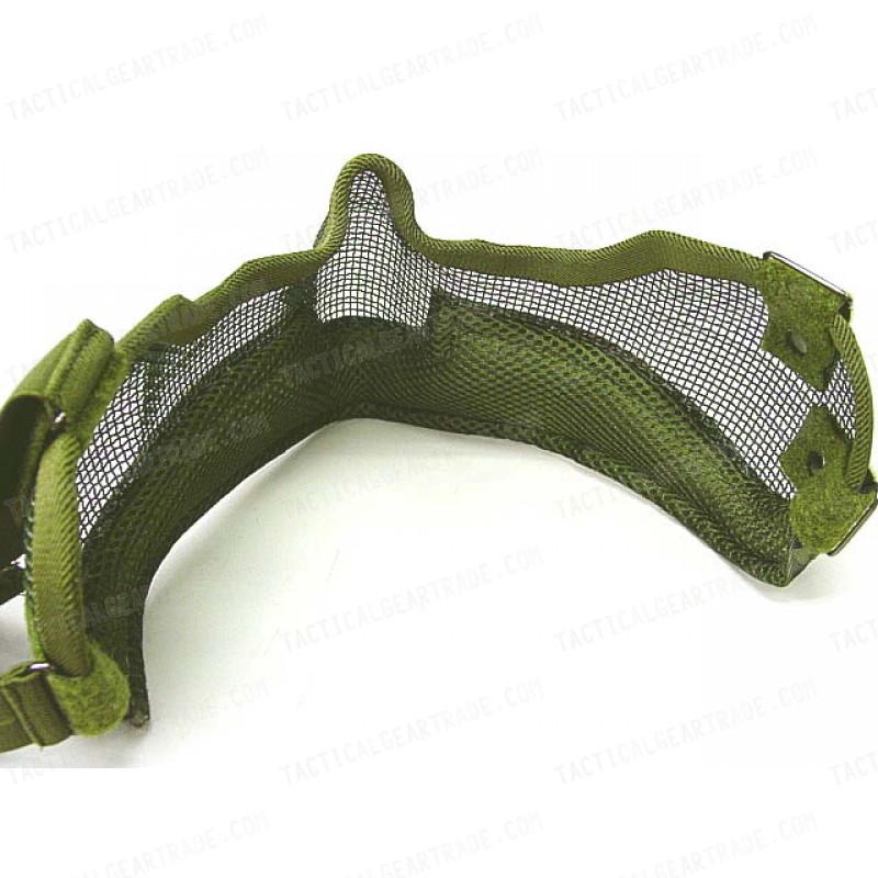 Stalker Type Half Face Metal Mesh Raider Mask Ver. 2 German Camo