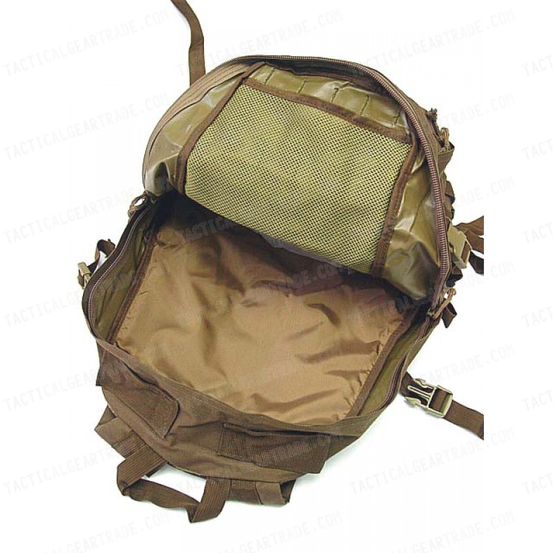 Molle Patrol FSBE Assault Backpack Coyote Dark Brown