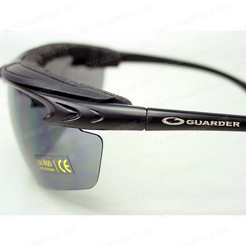 Guarder C7 Tactical Shooting Glasses with 4 Set UV Lens