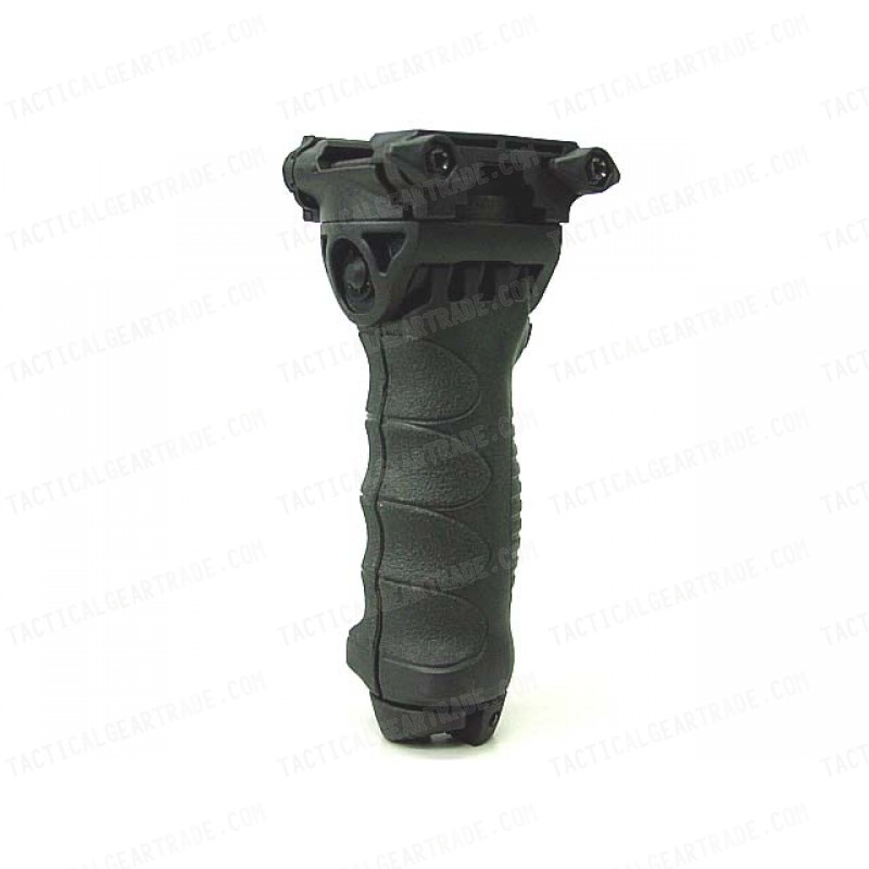 Airsoft Tactical RIS Fore Bipod Grip Quick Detachable with 20mm Rail Side Mount