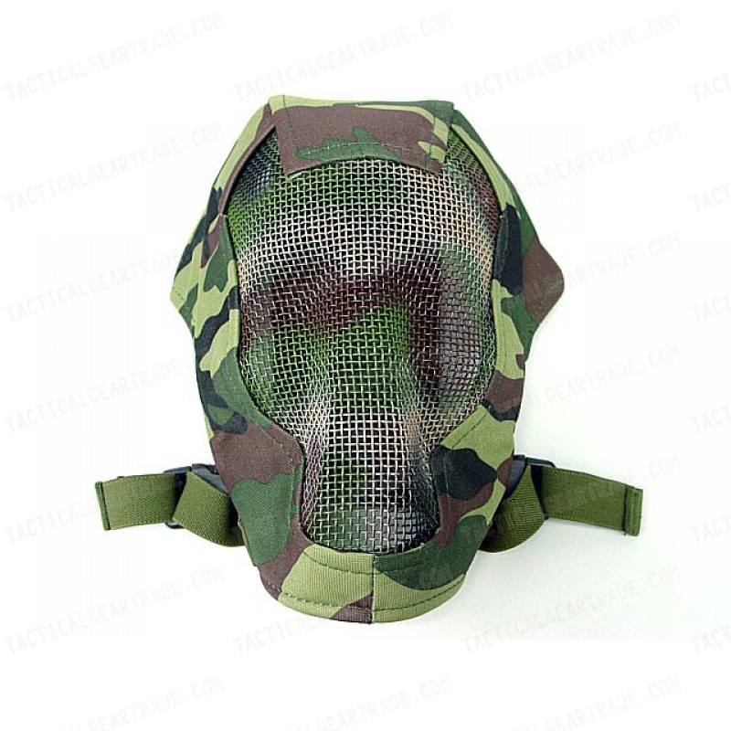 Black Bear Airsoft Praetorian Skull Razor Mask Army Camo