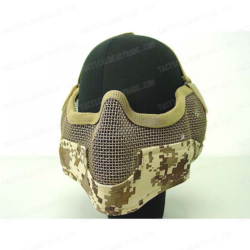 Black Bear Airsoft Stalker BAT Raider Mesh Mask Digital Desert