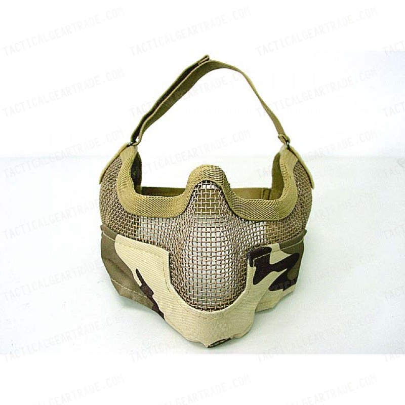 Black Bear Airsoft Stalker BAT Raider Mesh Mask Desert Camo