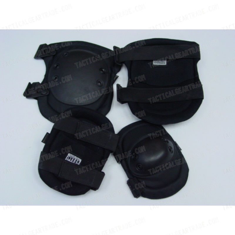 MIL FORCE Advanced Tactical Knee & Elbow Pads Black