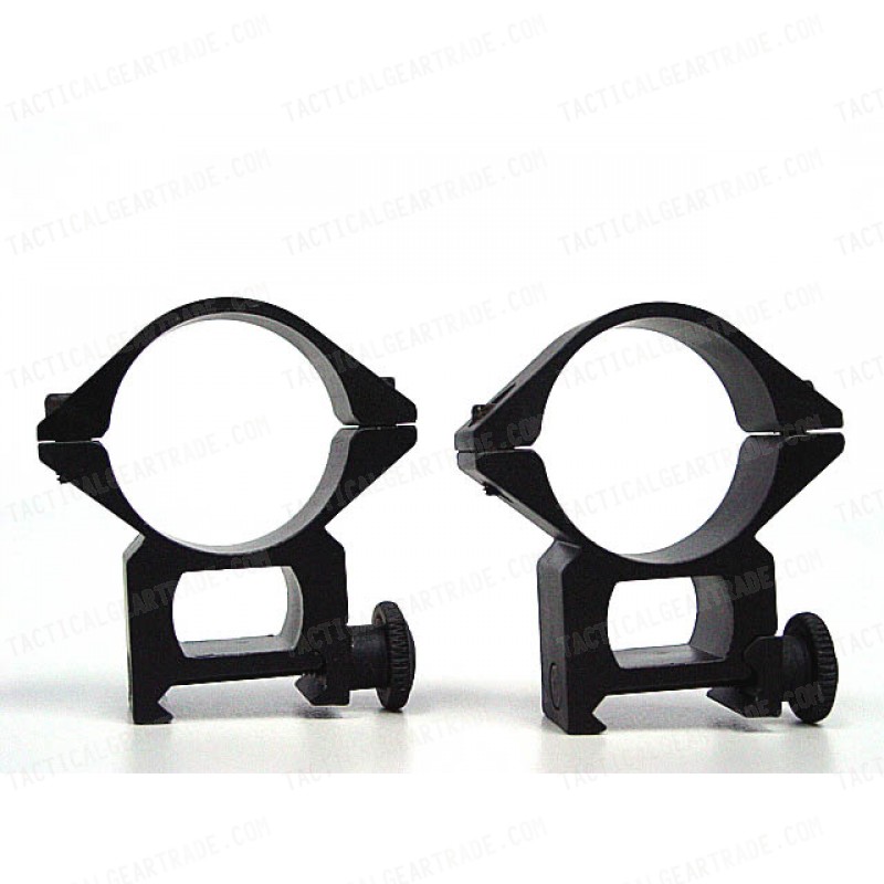 30mm High QD Scope/Flashlight Ring Mount 20mm RIS Rail