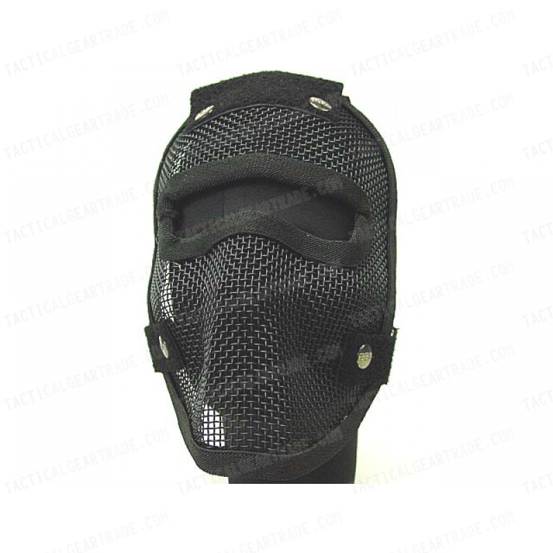 Black Bear Airsoft Assassin style Reaper Mask Black