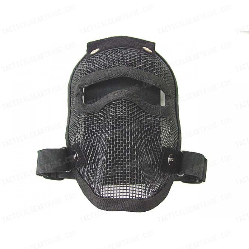 Black Bear Airsoft Assassin style Reaper Mask Black