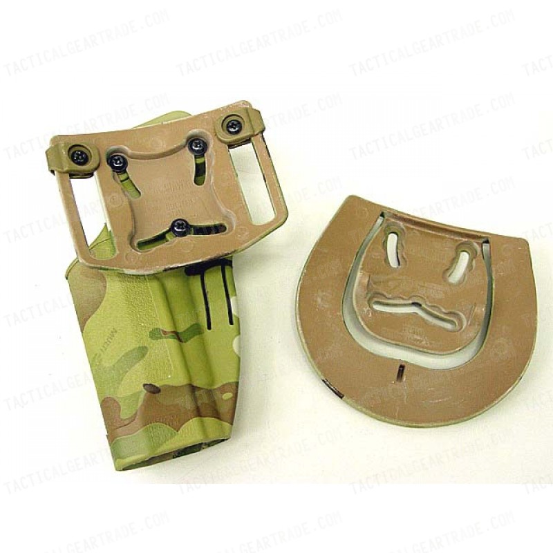 CQC Beretta 92/96 RH Pistol Paddle & Belt Holster Multi Camo