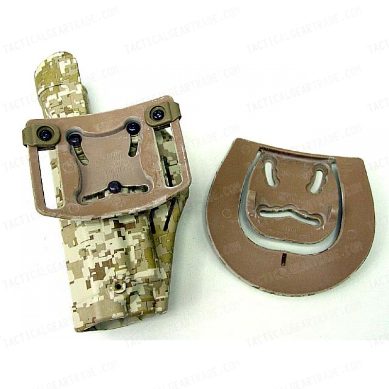 CQC SIG P220/P226 RH Pistol Paddle & Belt Holster Marpat Desert