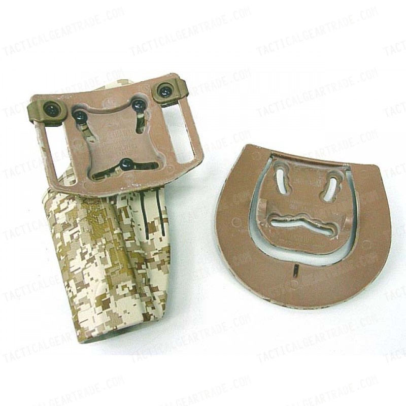 CQC Beretta 92/96 RH Pistol Paddle & Belt Holster Marpat Desert