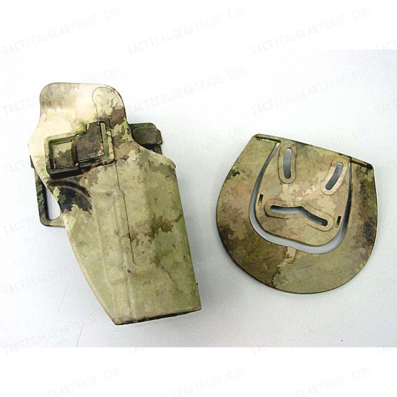 CQC Beretta 92/96 RH Pistol Paddle & Belt Holster A-TACS Camo