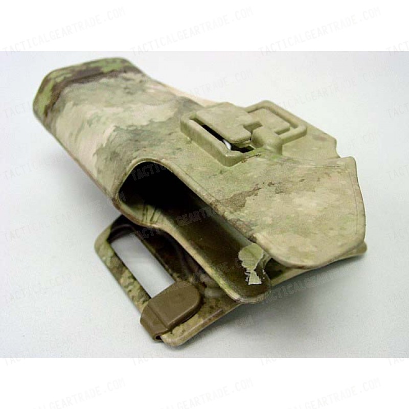 CQC GLOCK 17/22/31 RH Pistol Paddle & Belt Holster A-TACS Camo