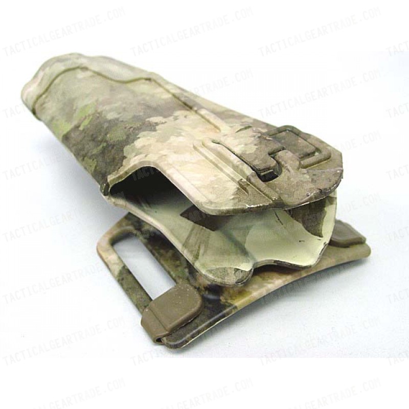 CQC Colt 1911 M1911 RH Pistol Paddle & Belt Holster A-TACS Camo