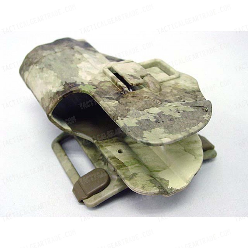 CQC H&K USP Compact RH Pistol Paddle & Belt Holster A-TACS Camo