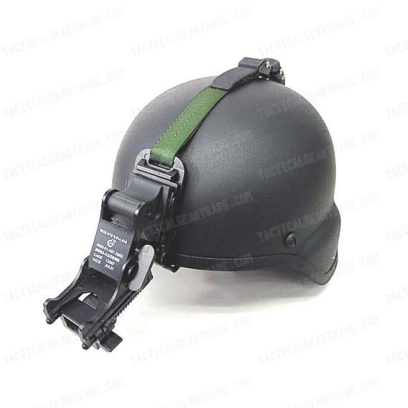 Black NVG ACH MICH Helmet Mount Metal With Screw NVG PVS-7 14 NV Goggle DIY 