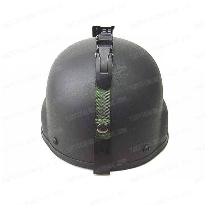 MICH M88/LWH Helmet DIY NVG PVS-7 14 NV Mount Tensile Strap Band Black 