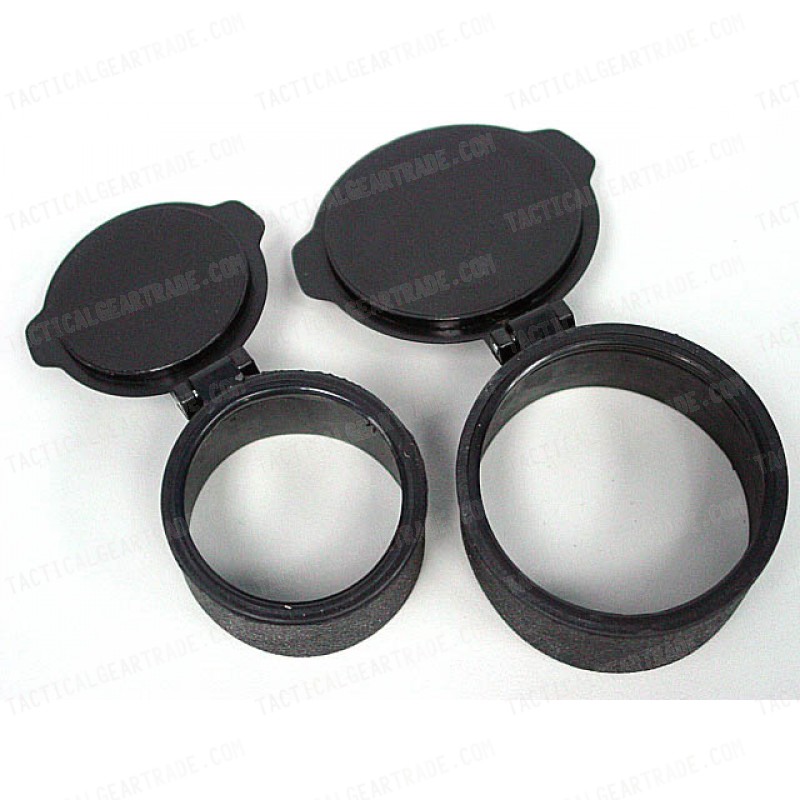 3-9x50 Rifle Scope 50mm Flip Open Lens Rubber Cover