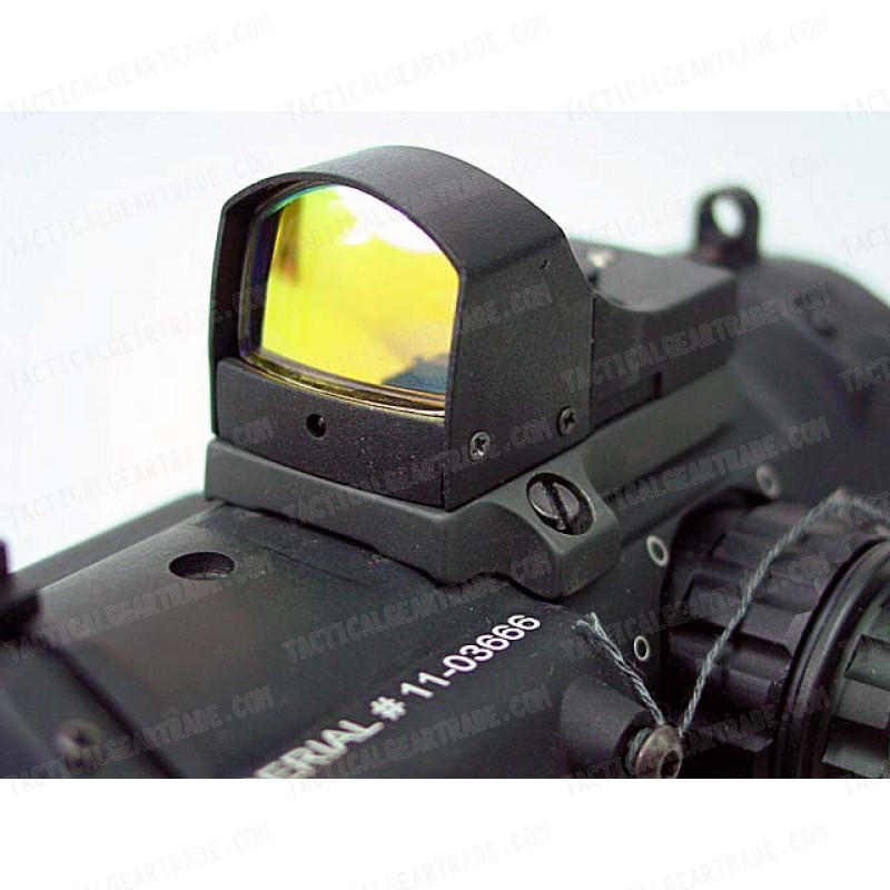 4x Elcan SpecterDR Type Red Dot Scope w/OP Dot Sight Black