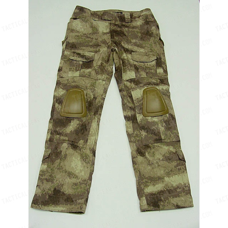 CP Gen 2 Style Tactical Combat Pants with Knee Pads A-TACS Camo