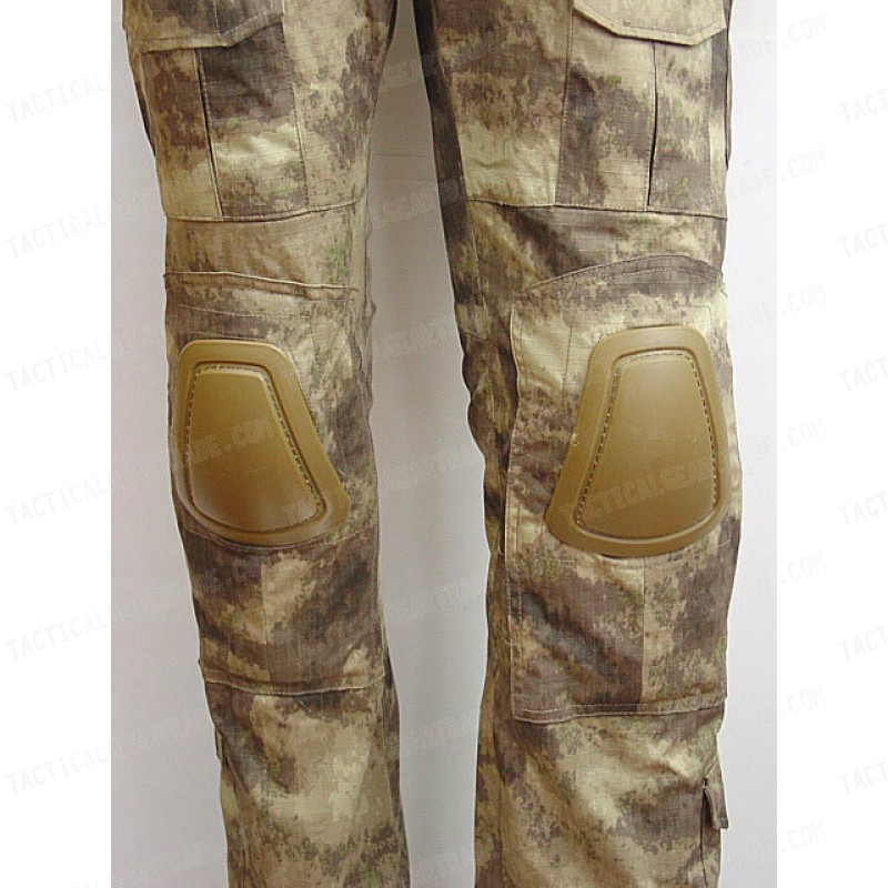 CP Gen 2 Style Tactical Combat Pants with Knee Pads A-TACS Camo