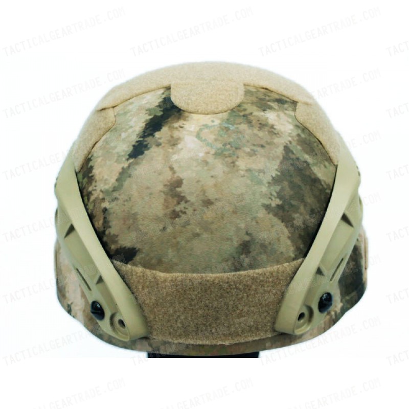 MICH TC-2000 ACH Helmet with NVG Mount & Side Rail A-TACS Camo