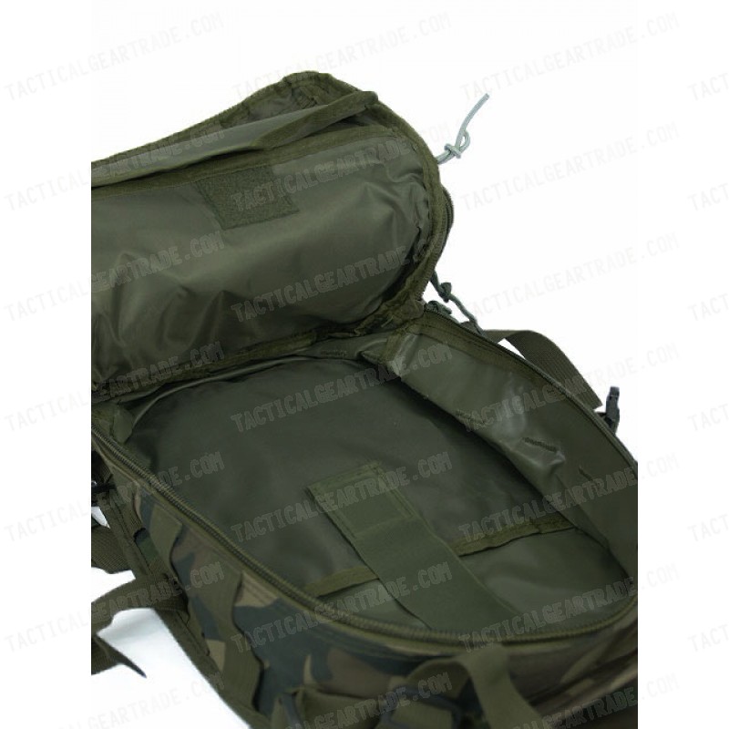 Tactical Utility Gear Sling Bag Backpack Camo Woodland L