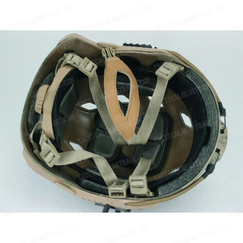 Airsoft FAST Base Jump Style Helmet A-TACS Camo