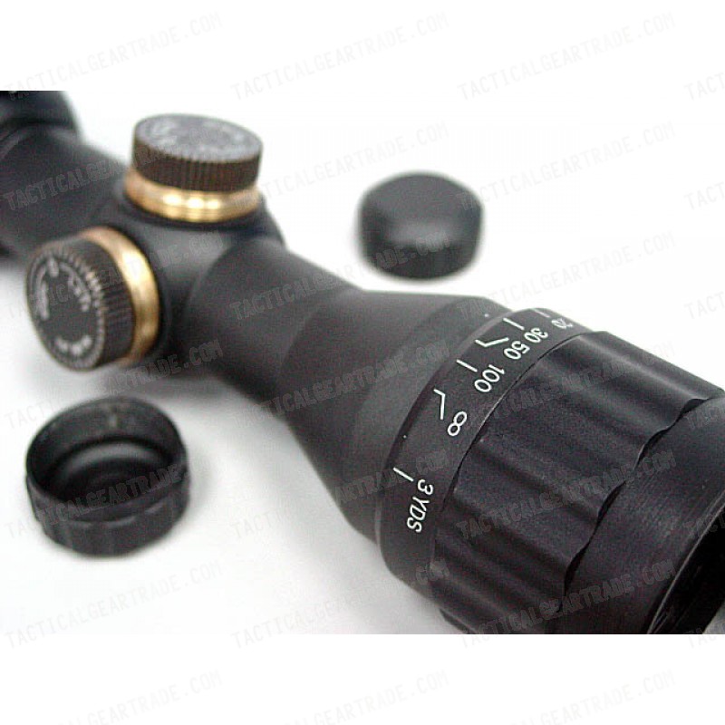 4x32 32mm Blue Illuminated Hunting Reticle Rifle Scope