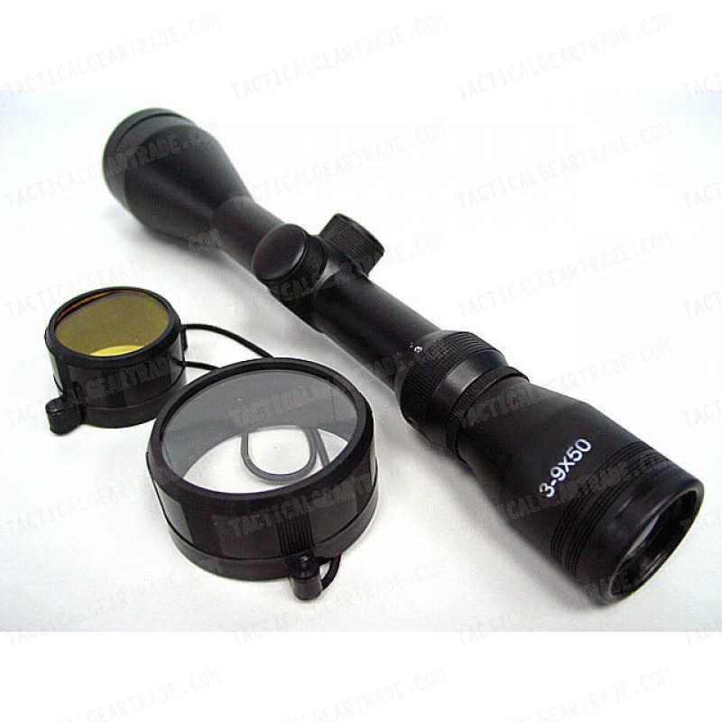 3-9x50 50mm Military Hunting Crosshair Rifle Gun Scope