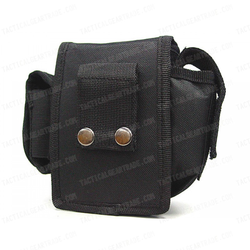 Utility Duty Tool Waist Pouch Carrier Bag Black