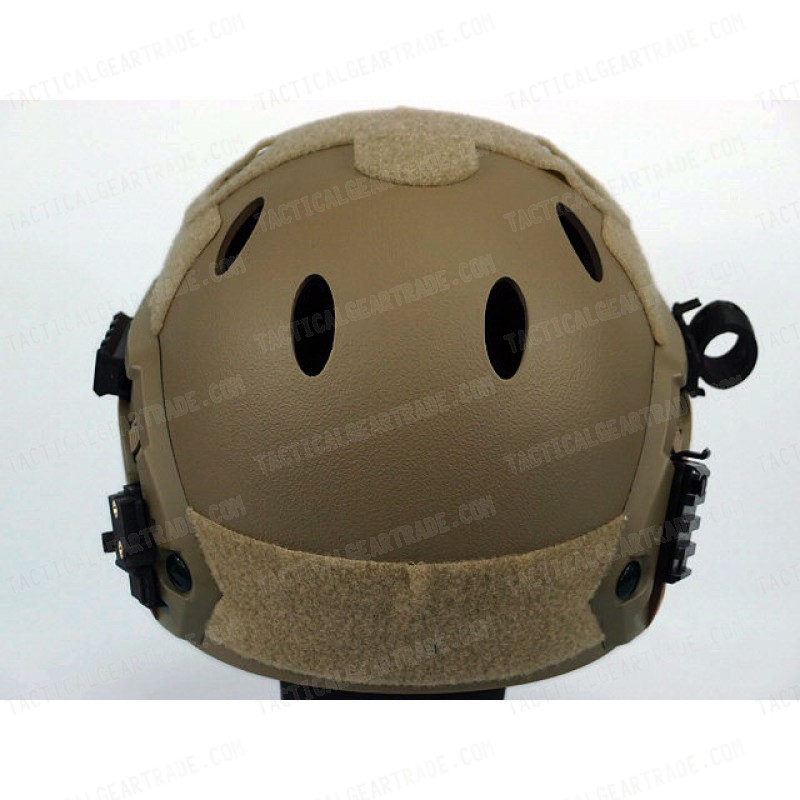 Airsoft FAST Carbon Style Helmet Brown