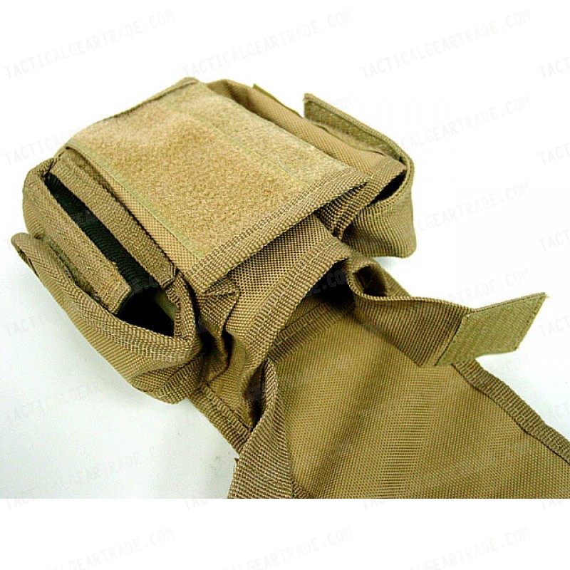 Utility Duty Tool Waist Pouch Carrier Bag Coyote Brown