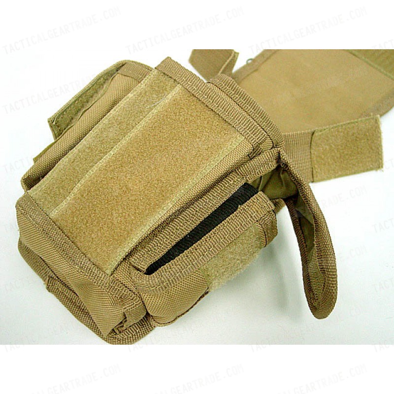 Utility Duty Tool Waist Pouch Carrier Bag Coyote Brown
