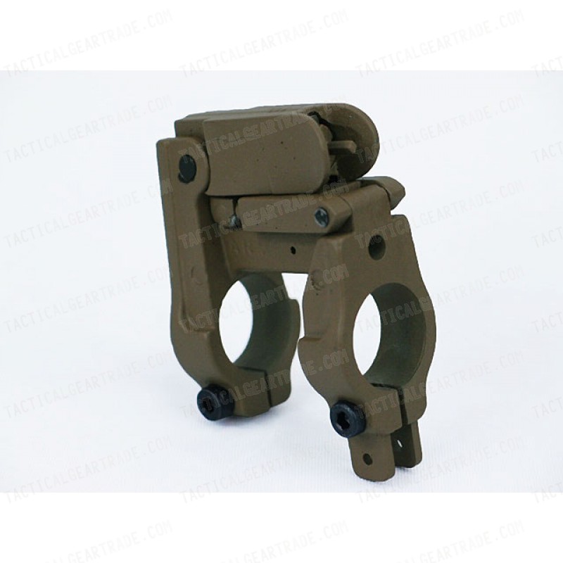 ARMS 41-B Silhouette Style Folding Front Sight for M4 Tan
