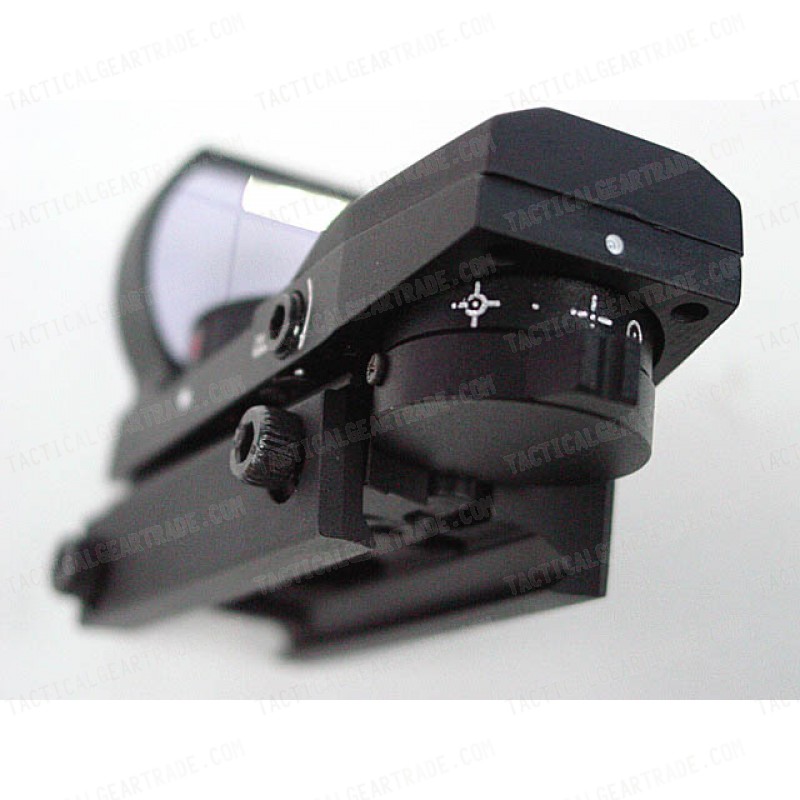 Multi 4 Reticle Red/Green Dot Sight Reflex Black