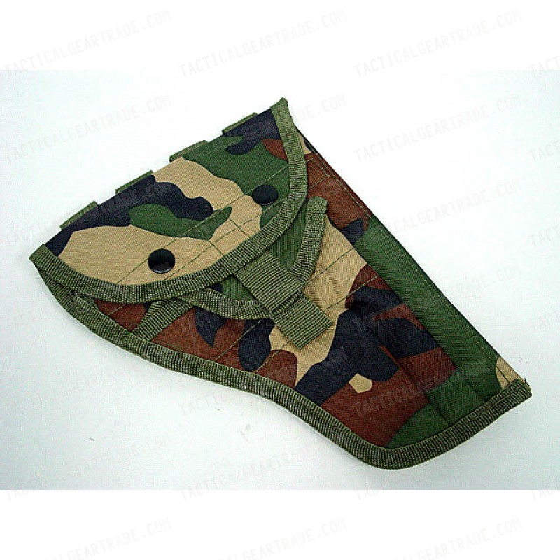 Molle Handgun Pistol Holster Pouch Camo Woodland