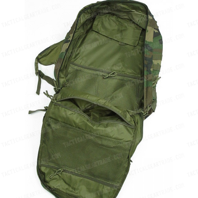 Patrol 3-Day Molle Assault Backpack Camo Woodland